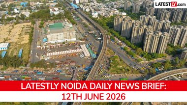 Noida Latest News Today on June 12th, 2026: E-Bus Service Begins, Airport Nears Launch, Construction Tragedy & Weather Alert