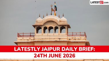 Jaipur Latest News Today on June 24th, 2026: Metro Phase 2, Multiple Murder Probes & New Sheraton Hotel