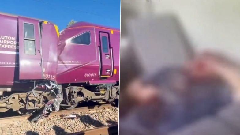 Bedford Train Collision Videos: 1 Dead, Nearly 90 Injured As 2 Trains Collide Near London