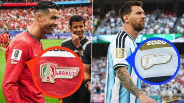 Why Are Lionel Messi, Cristiano Ronaldo and Others Wearing New 'FIFA World Cup Legacy' Badge?