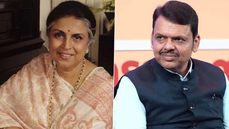 Suman Kalyanpur Dies at 89: Maharashtra CM Devendra Fadnavis, Eknath Shinde and Nitin Gadkari Pay Tribute to Legendary Singer (View Posts)