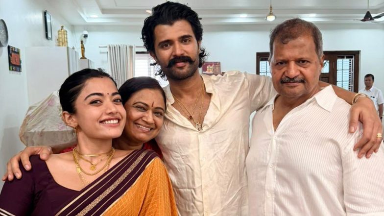 Vijay Deverakonda and Rashmika Mandanna Support Government School Students in Thummanpet, Fulfilling Their Promise
