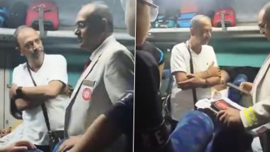 &lsquo;We Paid for This?&rsquo;: Passenger Confronts Railway Staff As Shatabdi Express Roof Leaks During Rain, Video Goes Viral