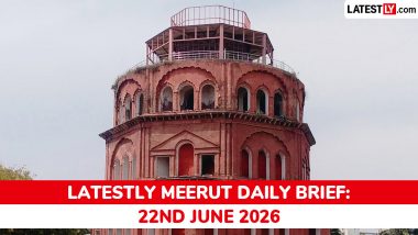 Meerut Latest News Today on June 22nd, 2026: Businessman's Sons Hit Police, Angad Murder Arrest, Namo Bharat Delay & GDDP Growth