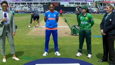 Harmanpreet Kaur Avoids Handshake With Pakistan Captain Fatima Sana At Toss In IND vs PAK ICC Women&rsquo;s T20 World Cup 2026 Match