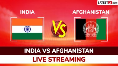 India vs Afghanistan Live Streaming Online and Free Telecast, One-Off Test 2026