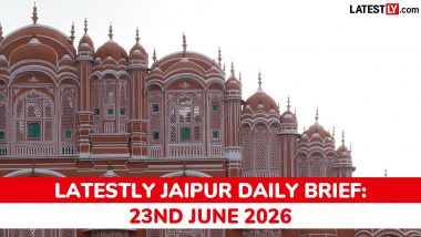 Jaipur Latest News Today on June 23rd, 2026: Coaching Crackdown, Jaish Suspect Arrest & Gold Trade Slump