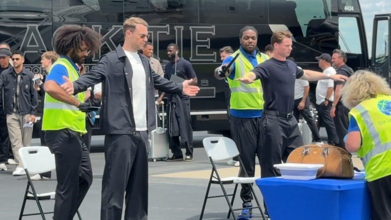 Germany Players Undergo Tarmac Check At Airport Ahead of FIFA World Cup 2026 Clash Against Ivory Coast in Toronto (Watch Video)