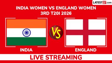India Women vs England Women Live Streaming Online and Free Telecast, 3rd T20I 2026