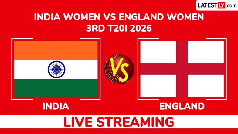 India Women vs England Women Live Streaming Online and Free Telecast, 3rd T20I 2026
