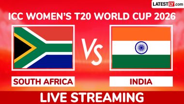 South Africa vs India Live Streaming Online: Watch SA-W vs IND-W ICC Women&rsquo;s T20 World Cup 2026 Match Free Telecast