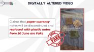 Is RBI Replacing Paper Notes With Plastic Currency by June 30? PIB Fact Check Debunks Fake Claim