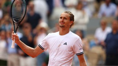 French Open 2026: Alexander Zverev Advances to 6th Straight Roland Garros Quarter-Finals