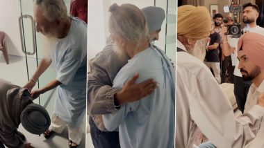 &lsquo;Main Vaapas Aaunga&rsquo; BTS Video: Diljit Dosanjh Touches Veteran Actor Naseeruddin Shah&rsquo;s Feet, Internet Reacts