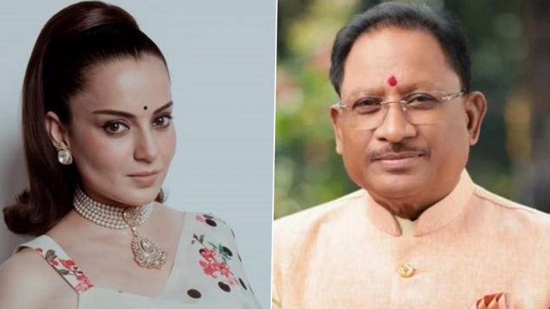 Kangana Ranaut Thanks Chhattisgarh CM Vishnu Deo Sai for Supporting 'Bharat Bhhagya Viddhaata’s Mission to Celebrate Real Heroes