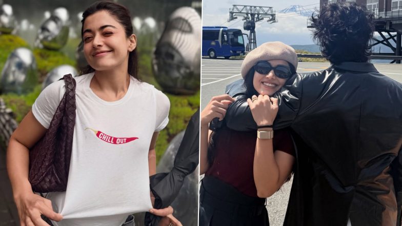 Rashmika Mandanna Wears a Kimono, Holds Vijay Deverakonda Tight in Loved-Up Photos From &lsquo;Extra Fun&rsquo; Japan Getaway