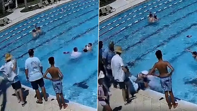 ICE Officer Jumps Into Florida Pool, Saves Drowning 6-Year-Old Child With CPR; Video Goes Viral
