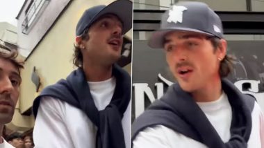 &lsquo;Don&rsquo;t Touch Me&rsquo;: Jacob Elordi Loses His Cool at Fan for Placing Hand on His Back During Japan Outing (Watch Video)