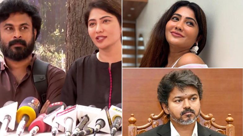 &lsquo;Vijay Anna Is Responsible for Losing My Child&rsquo;: &lsquo;Bigg Boss Tamil&rsquo; Fame Actress Julie Claims Trolling by TVK Supporters Led to Miscarriage (Watch Video)