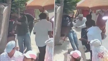 Vrindavan: Devotee Dies After Electric Shock From Water-Spray Cooler Outside ISKCON Temple, Disturbing Video Surfaces