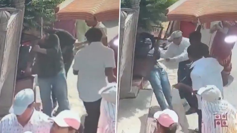Vrindavan: Devotee Dies After Electric Shock From Water-Spray Cooler Outside ISKCON Temple, Disturbing Video Surfaces