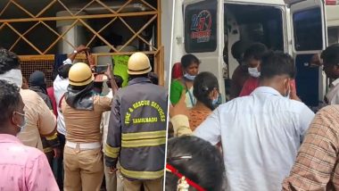 Tamil Nadu Ammonia Gas Leak: 7 Migrant Workers Dead, Over 60 Hospitalised; CM Vijay Announces Investigation (Watch Videos)