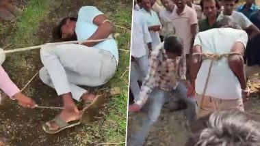 MP Horror: Man Tied to Tractor-Trolley, Beaten and Burned With Hot Iron Rod Over Silver Anklet Theft (Watch Video)