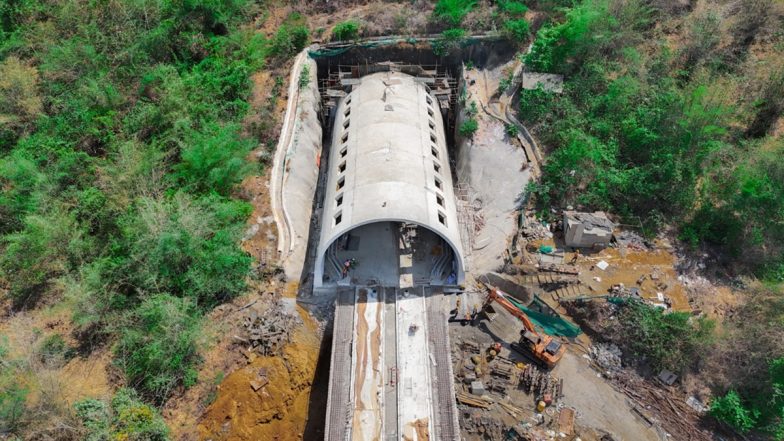 Mumbai-Ahmedabad Bullet Train Project Update: Tunnel Hoods Deployed for First Time in India To Manage Pressure Waves Generated by High-Speed Trains