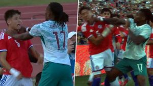 Rafael Leao Red-Carded for Punching Ivan Roman During Portugal vs Egypt International Friendly (Watch Video)