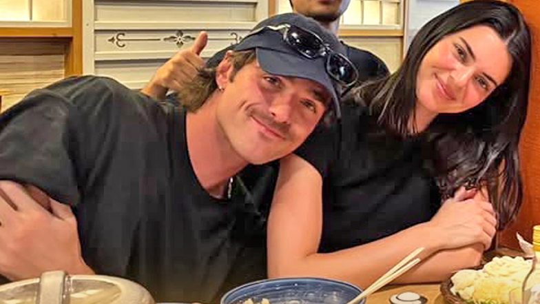 Kendall Jenner and Jacob Elordi Rock Coordinated Outfits During Tokyo Ramen Date, Pose for Photos With Fans