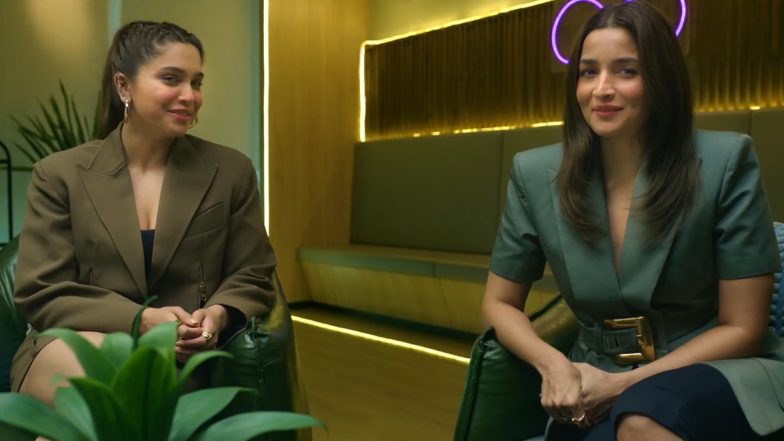 ‘Alpha’ Duo Alia Bhatt and Sharvari Wagh Cheer for India Women’s Cricket Team Ahead of T20 World Cup 2026 in Exciting Promo (Watch Video)