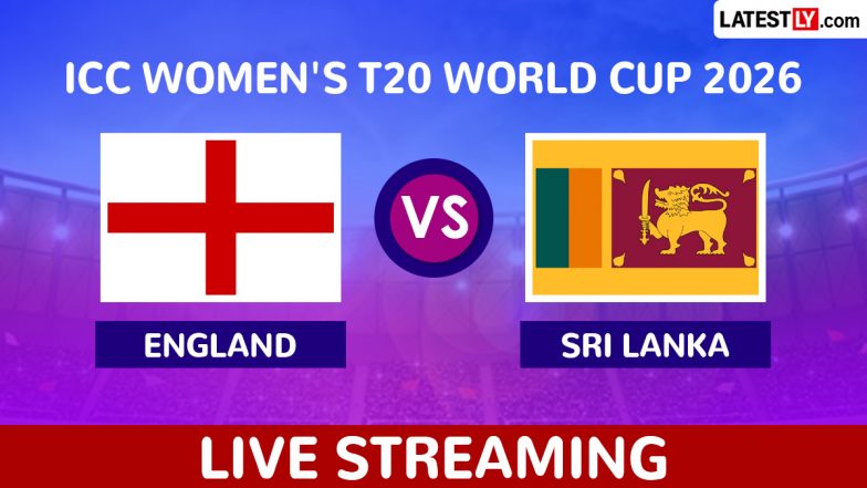 England vs Sri Lanka Free Live Streaming Online: Watch ENG-W vs SL-W ICC Women's T20 World Cup 2026 Match Telecast