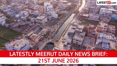 Meerut Latest News Today on June 21st, 2026: Namo Bharat Rail Extension, Re-NEET Exam & Child Murder Arrest