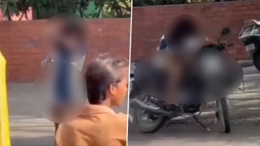 Jaipur WTP Viral Video: New Footage Shows Semi-N*de Girl Throwing Brick at Crowd Near World Trade Park