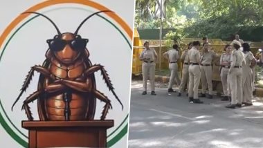 Cockroach Janta Party Protest: Security Tightened Across Delhi, Police Deploy Extra Personnel at IGI Airport and Borders (Watch Video)