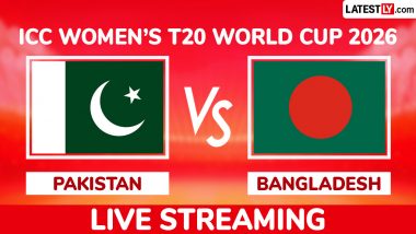 Pakistan vs Bangladesh Live Streaming Online: Watch PAK-W vs BAN-W ICC Women&rsquo;s T20 World Cup 2026 Match Free Telecast