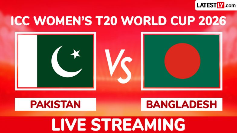 Pakistan vs Bangladesh Live Streaming Online: Watch PAK-W vs BAN-W ICC Women&rsquo;s T20 World Cup 2026 Match Free Telecast