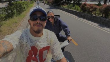 Kim Kardashian Hard-Launches Boyfriend Lewis Hamilton in Wholesome &lsquo;Lately&rsquo; Post on Instagram (See Pics)
