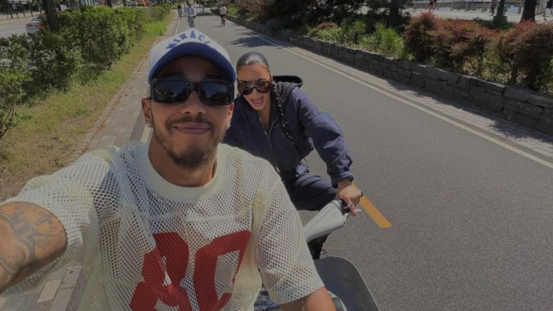 Kim Kardashian Hard-Launches Boyfriend Lewis Hamilton in Wholesome &lsquo;Lately&rsquo; Post on Instagram (See Pics)