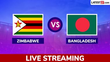 Zimbabwe vs Bangladesh Live Cricket Streaming Online in India, One-Off Test 2026