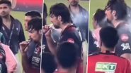 Viral Video Shows Tim David Allegedly Smoking Cigar Next to Vaibhav Sooryavanshi After IPL 2026 Final