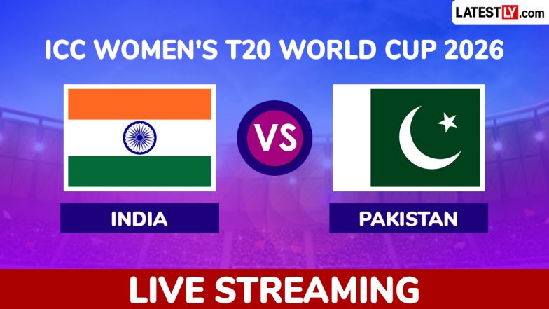 India vs Pakistan Free Live Streaming Online: Watch IND-W vs PAK-W ICC Women's T20 World Cup 2026 Match Telecast
