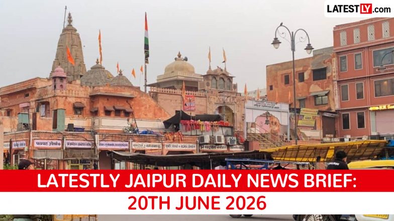 Jaipur Latest News Today on June 20th, 2026: CM Launches E-Buses, Oxygen Blast &amp; Bureaucratic Reshuffle