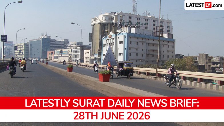 Surat Latest News Today on June 28th, 2026: Building Collapse, Fatal Accident, Demolitions &amp; Drug Bust