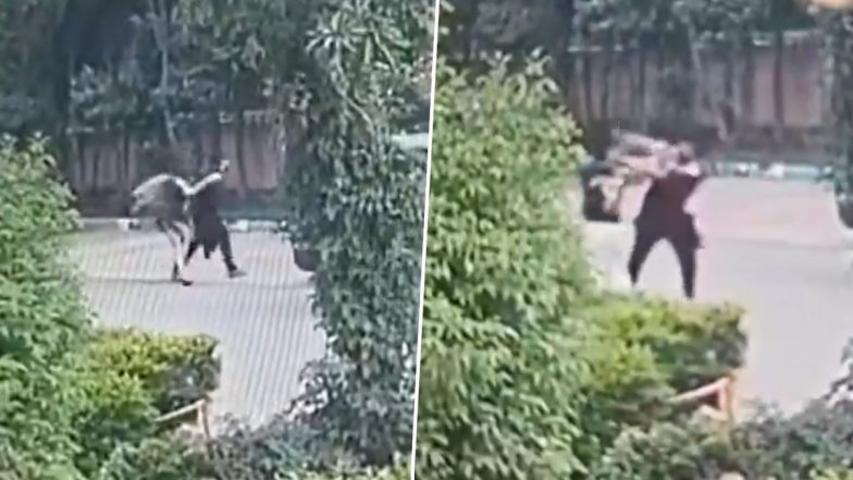 Gurugram Viral Video: Delhi Police Constable Arrested for Attacking Ex-Girlfriend, Bail Rejected by Court