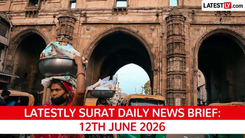 Surat Latest News Today on June 12th, 2026: PM Modi's Visit, Heroic Cop Rescue &amp; Startup Summit