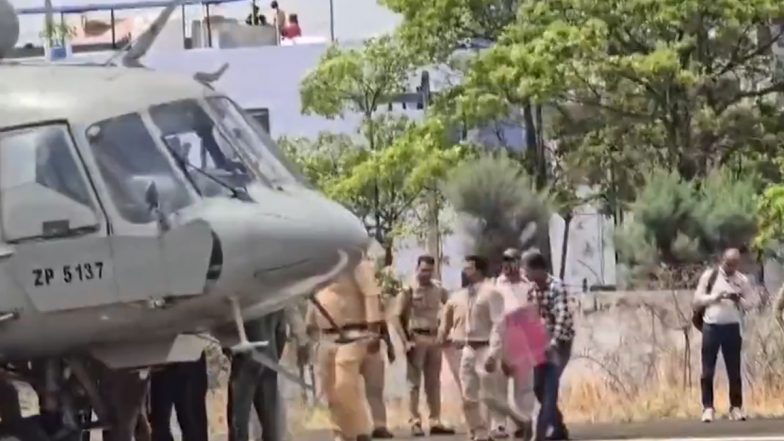 NEET UG Re-Exam 2026: Indian Air Force Deploys Mi-17 Helicopters to Deliver Question Papers to Chhindwara Strong Room (Watch Video)