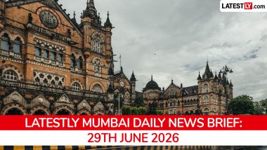 Mumbai Latest News Today on June 29th, 2026: Heavy Rains, Train Upgrades & Crime Alerts