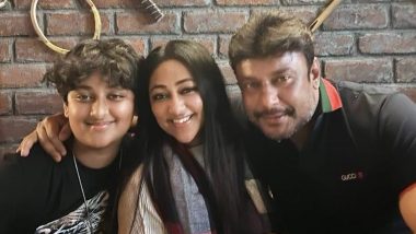Darshan's Wife Vijayalakshmi Dispels Viral Rumours About Son Vinish's Road Accident, Issues Official Clarification