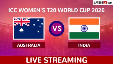 Australia vs India Live Streaming Online: Watch AUS-W vs IND-W ICC Women's T20 World Cup 2026 Match Free Telecast